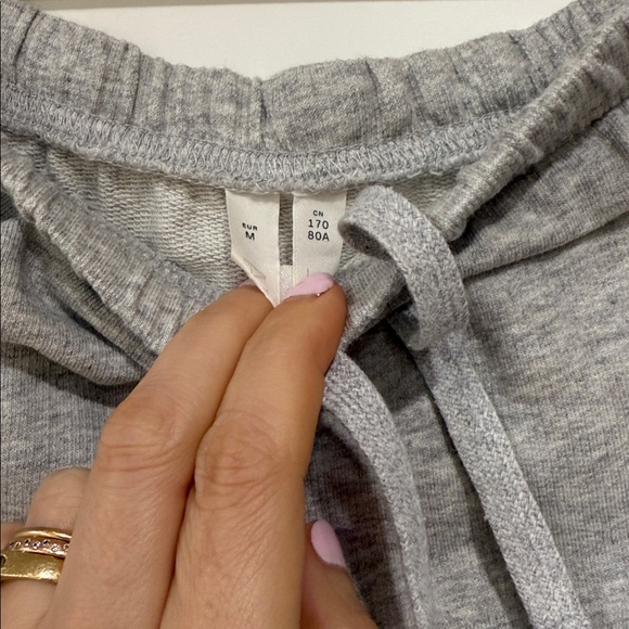 Arket Light Gray A-Line Skirt and Shirt Set - Picture 3 of 4